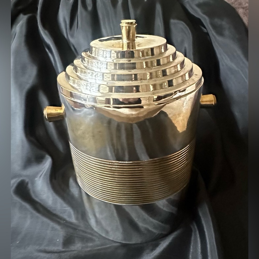 Vintage Laslo For Towle Silver Plate Ice Bucket - Picture 8 of 8